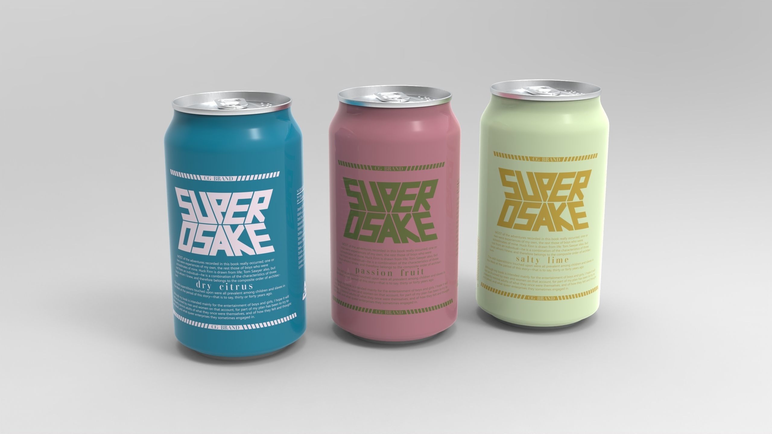 can of beer 500ml 3D model_1
