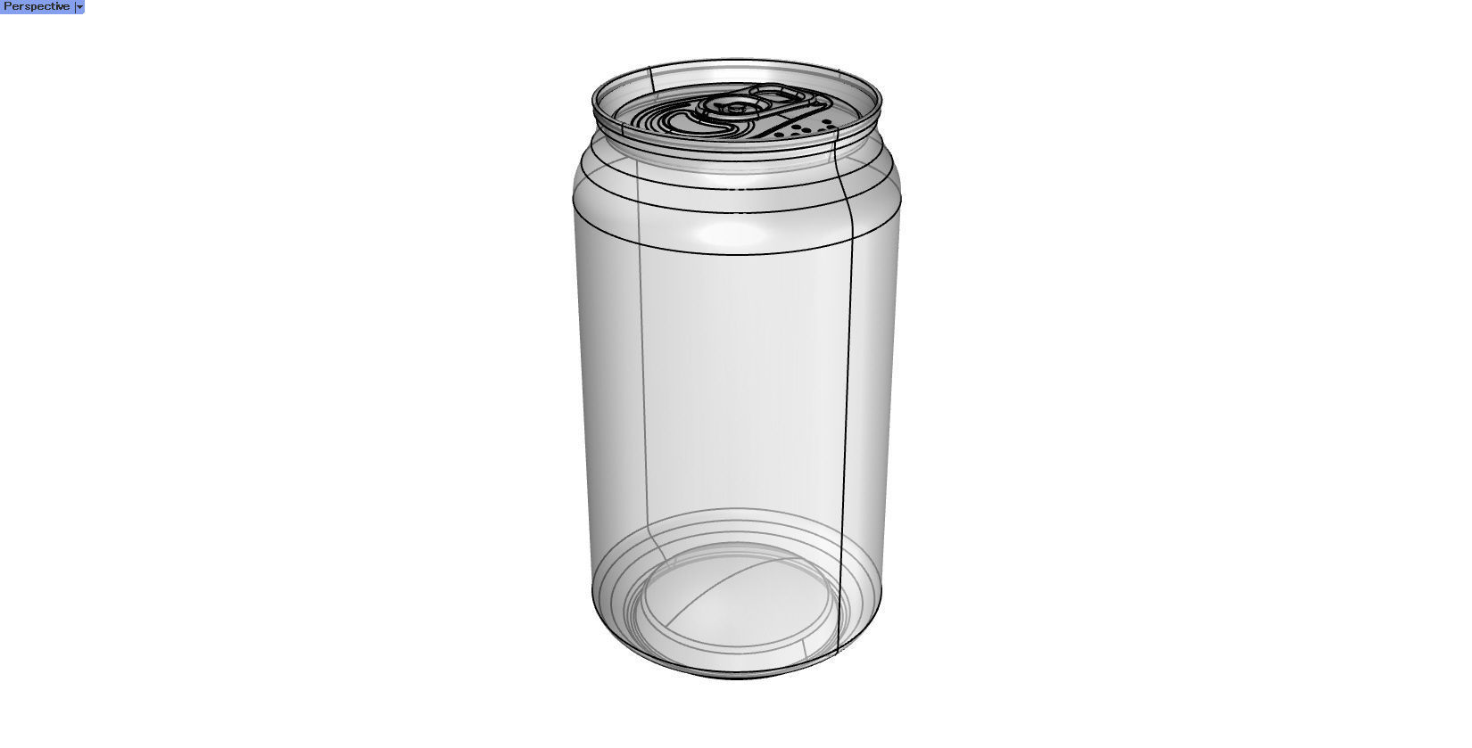 can of beer 500ml 3D model_9