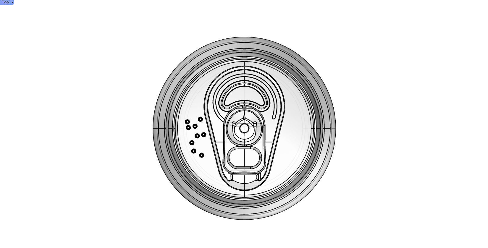 can of beer 500ml 3D model_10