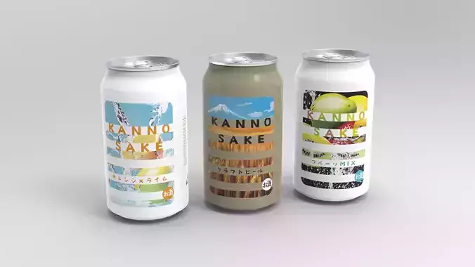 can of beer 500ml