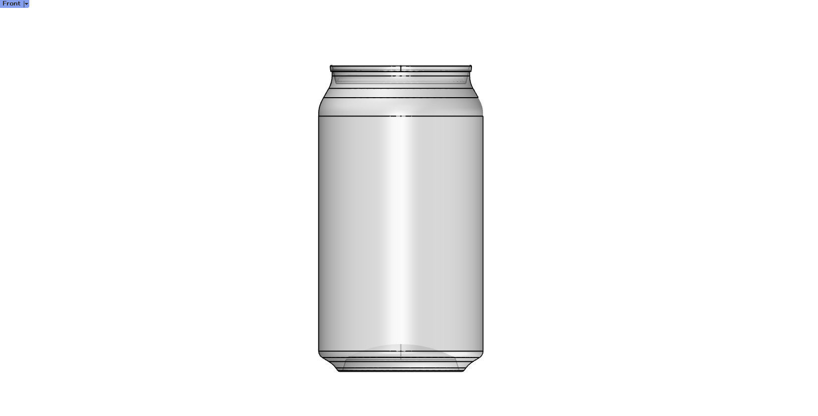 can of beer 500ml 3D model_11
