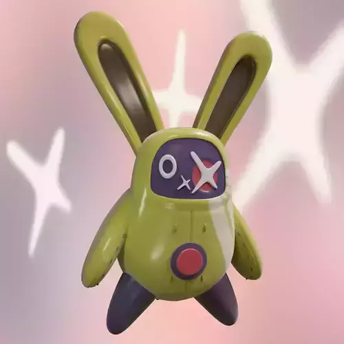 NICOLE RABBIT ZENLESS ZONE ZERO COSPLAY STL 3D print model