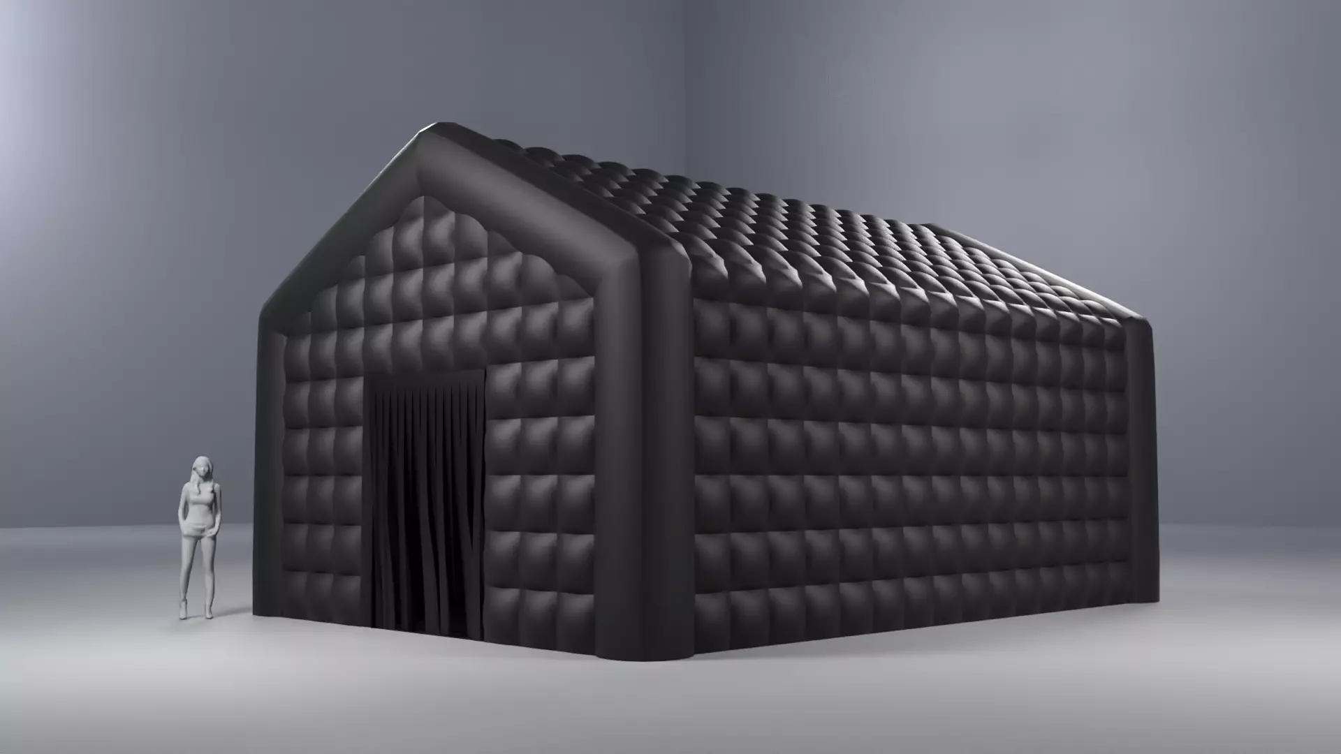 Inflatable Nightclub Tent 1 3D model_0
