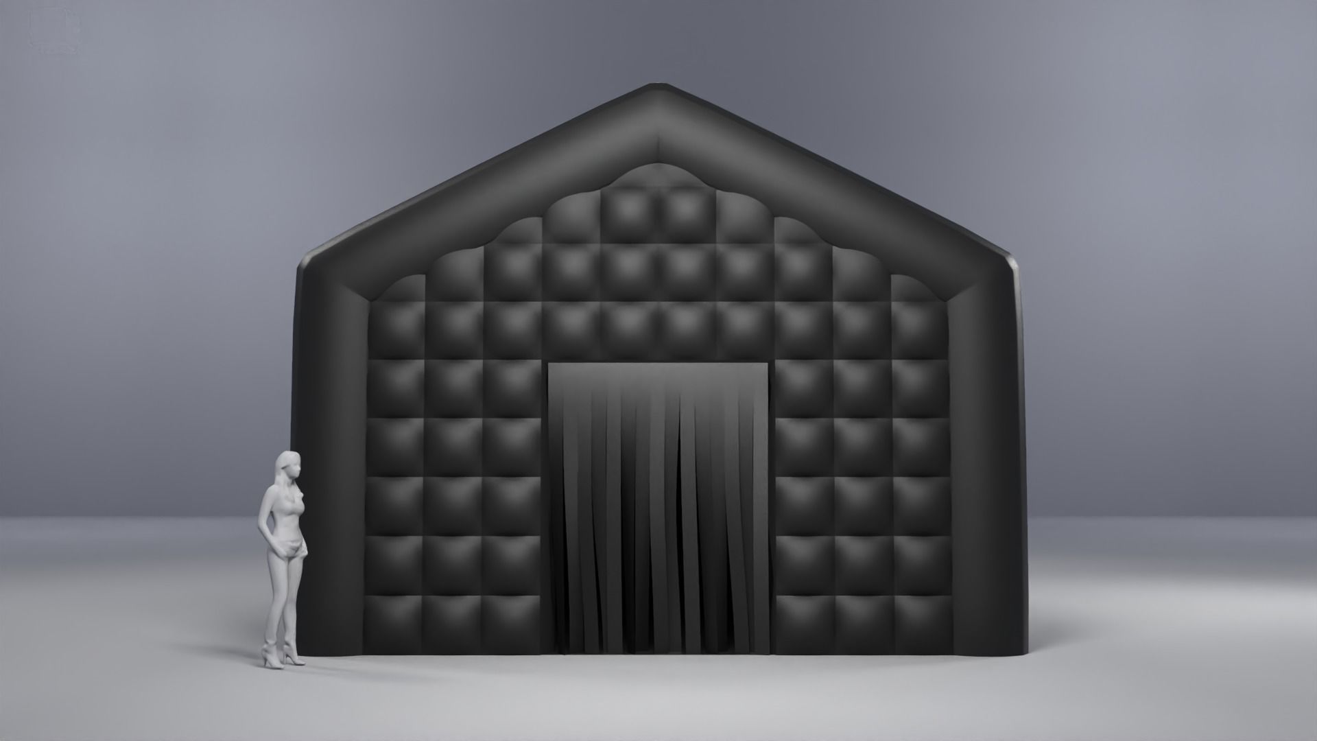 Inflatable Nightclub Tent 1 3D model_1