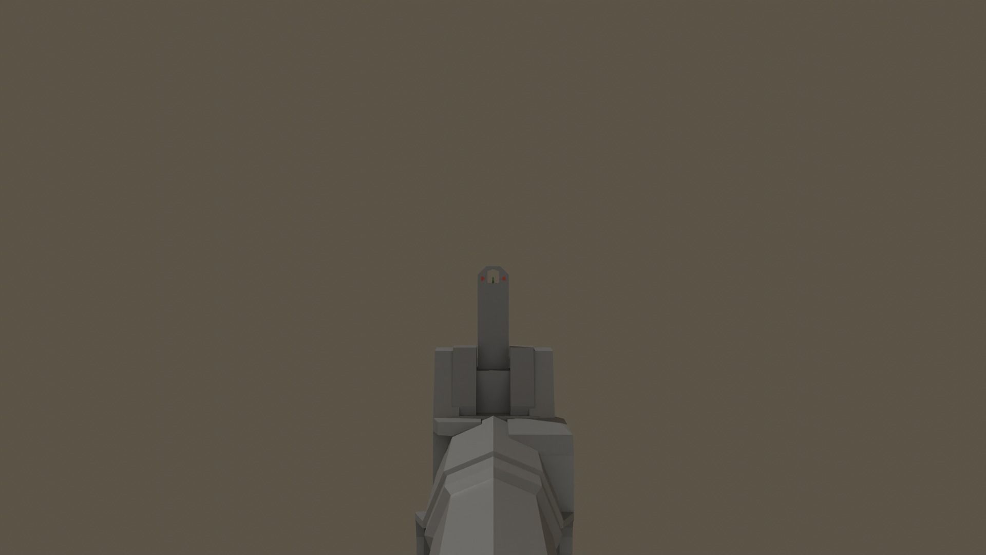Kel-Tec Sub-2000 Low-poly 3D model_4