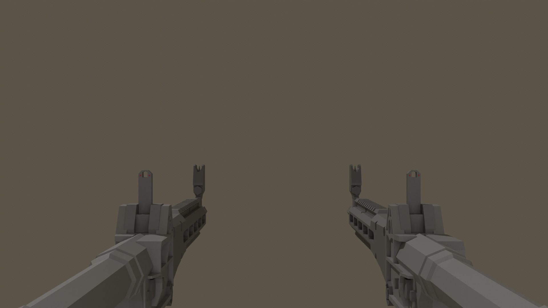 Kel-Tec Sub-2000 Low-poly 3D model_5