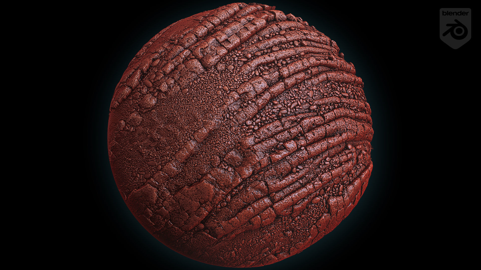 Blender Ultra HQ Terrain Seamless Sculpt brushes and Alphas Vol2 3D model_7