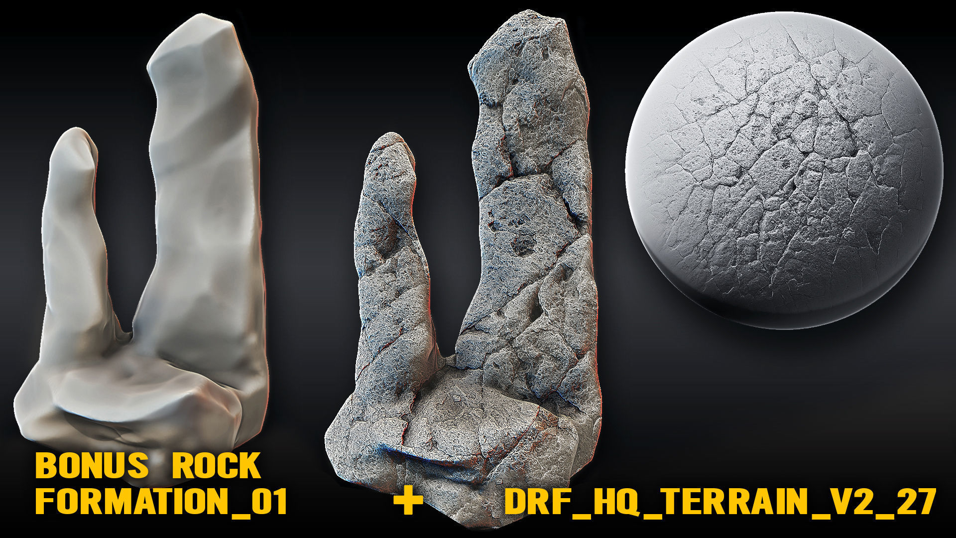 Blender Ultra HQ Terrain Seamless Sculpt brushes and Alphas Vol2 3D model_33