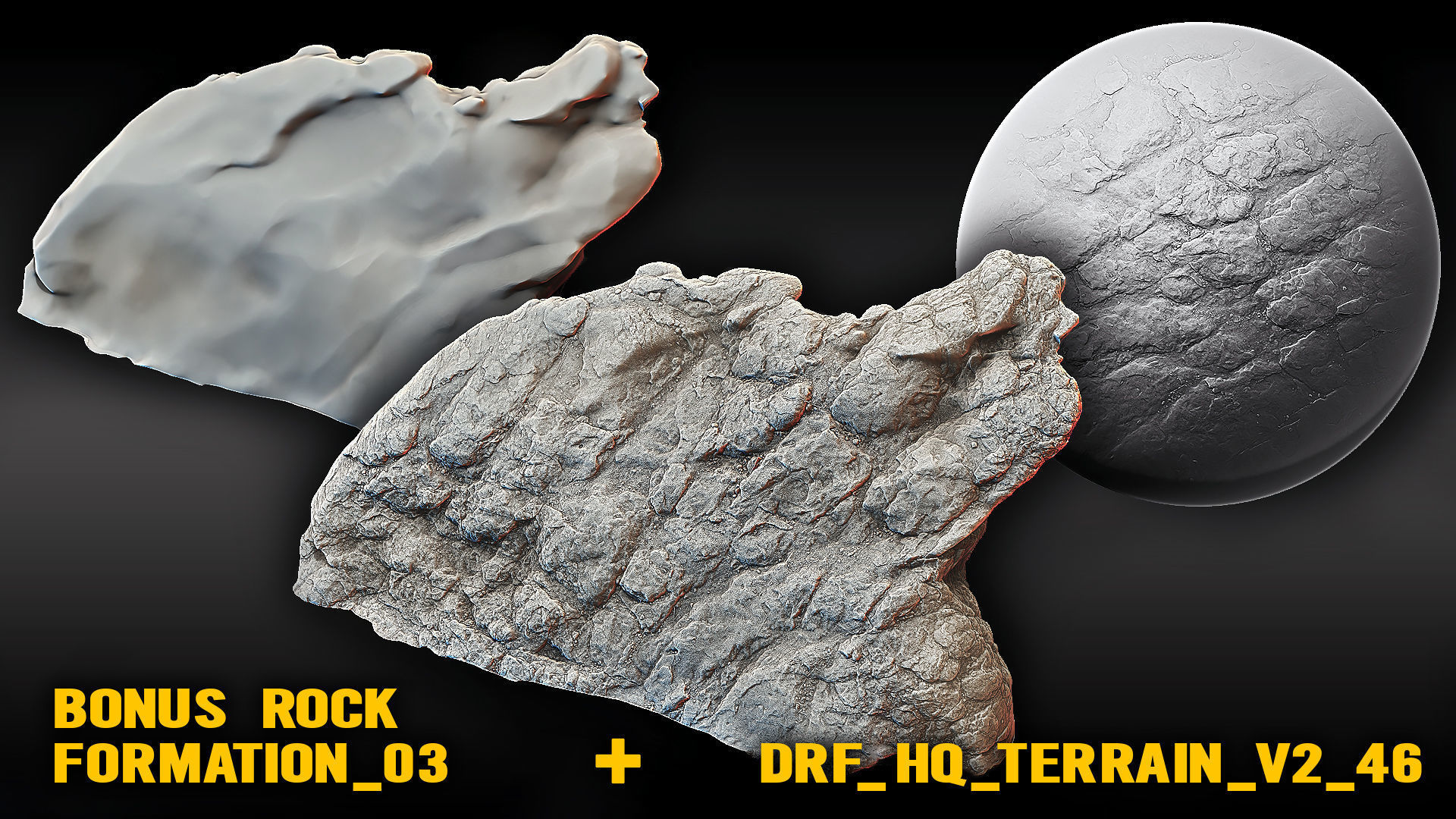 Blender Ultra HQ Terrain Seamless Sculpt brushes and Alphas Vol2 3D model_25