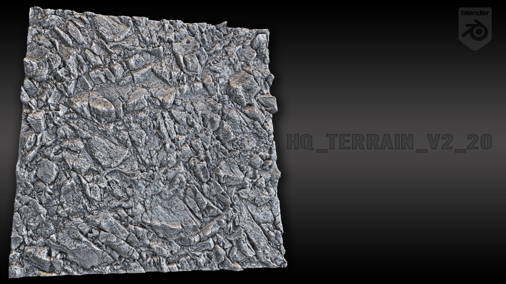 Blender Ultra HQ Terrain Seamless Sculpt brushes and Alphas Vol2 3D model_9