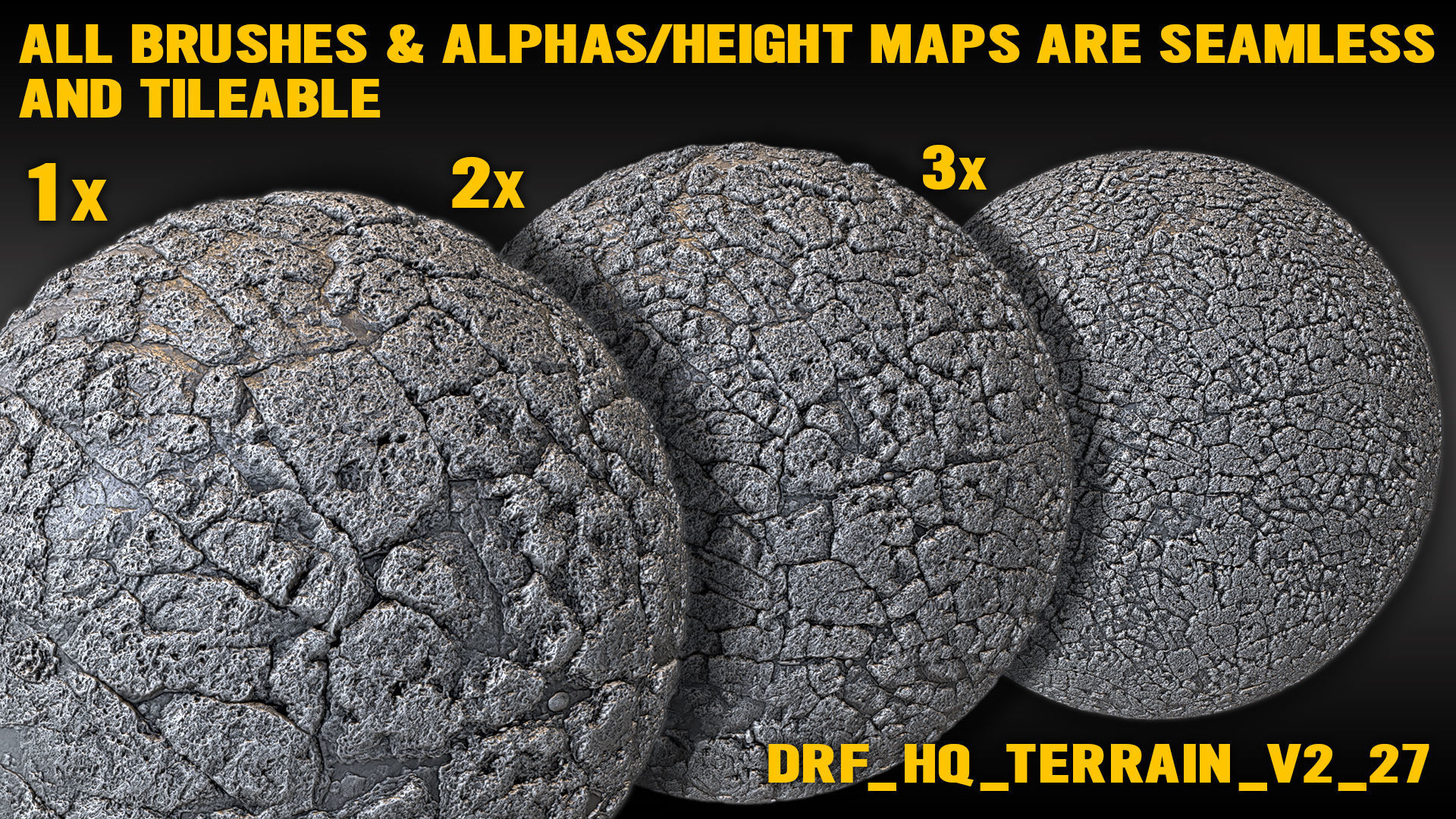 Blender Ultra HQ Terrain Seamless Sculpt brushes and Alphas Vol2 3D model_2