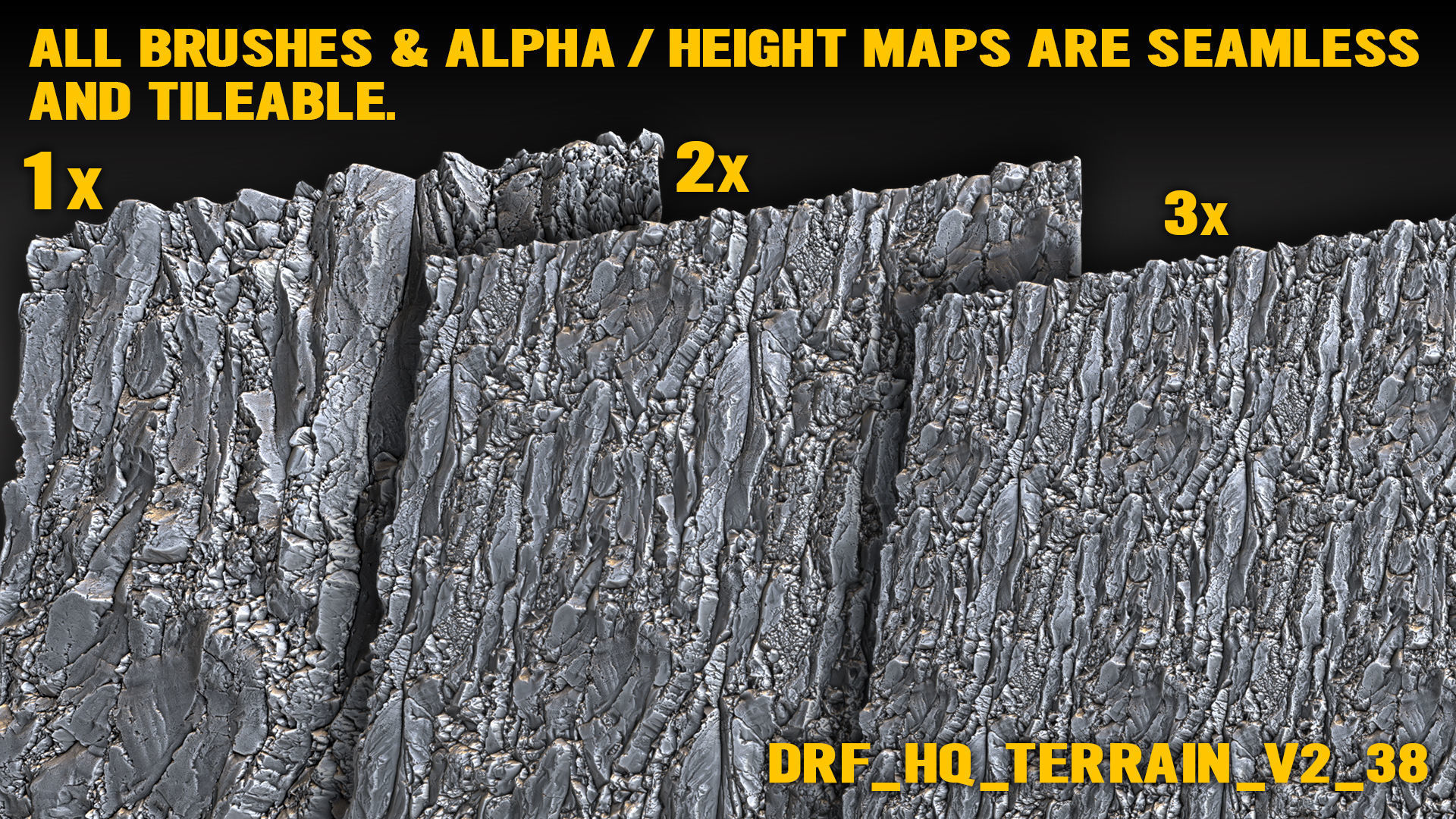 Blender Ultra HQ Terrain Seamless Sculpt brushes and Alphas Vol2 3D model_21