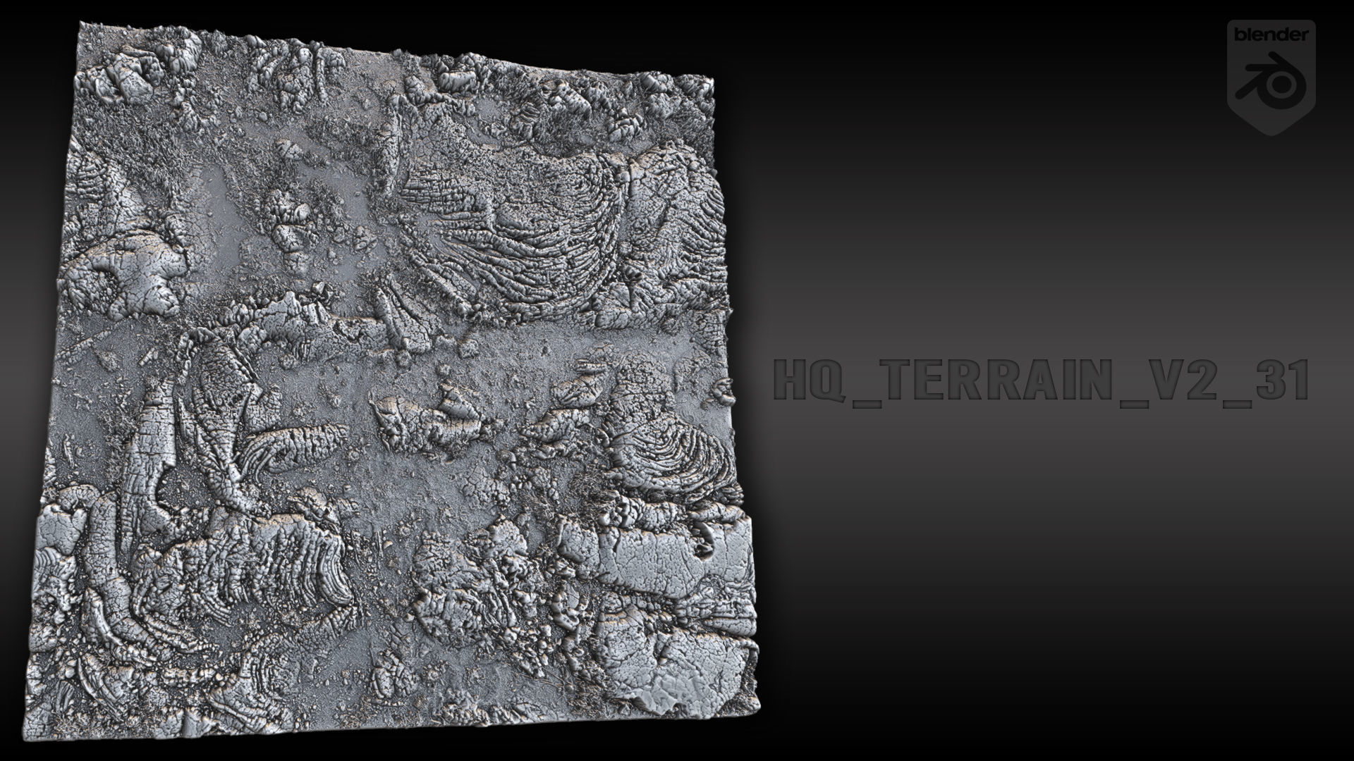 Blender Ultra HQ Terrain Seamless Sculpt brushes and Alphas Vol2 3D model_3