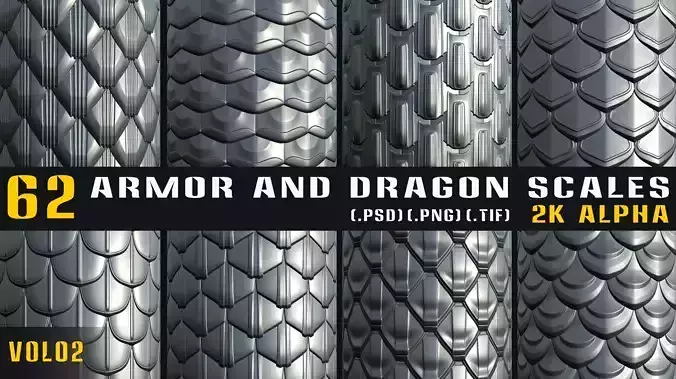 62 Armor and Dragon Scales Alpha-Vol 02