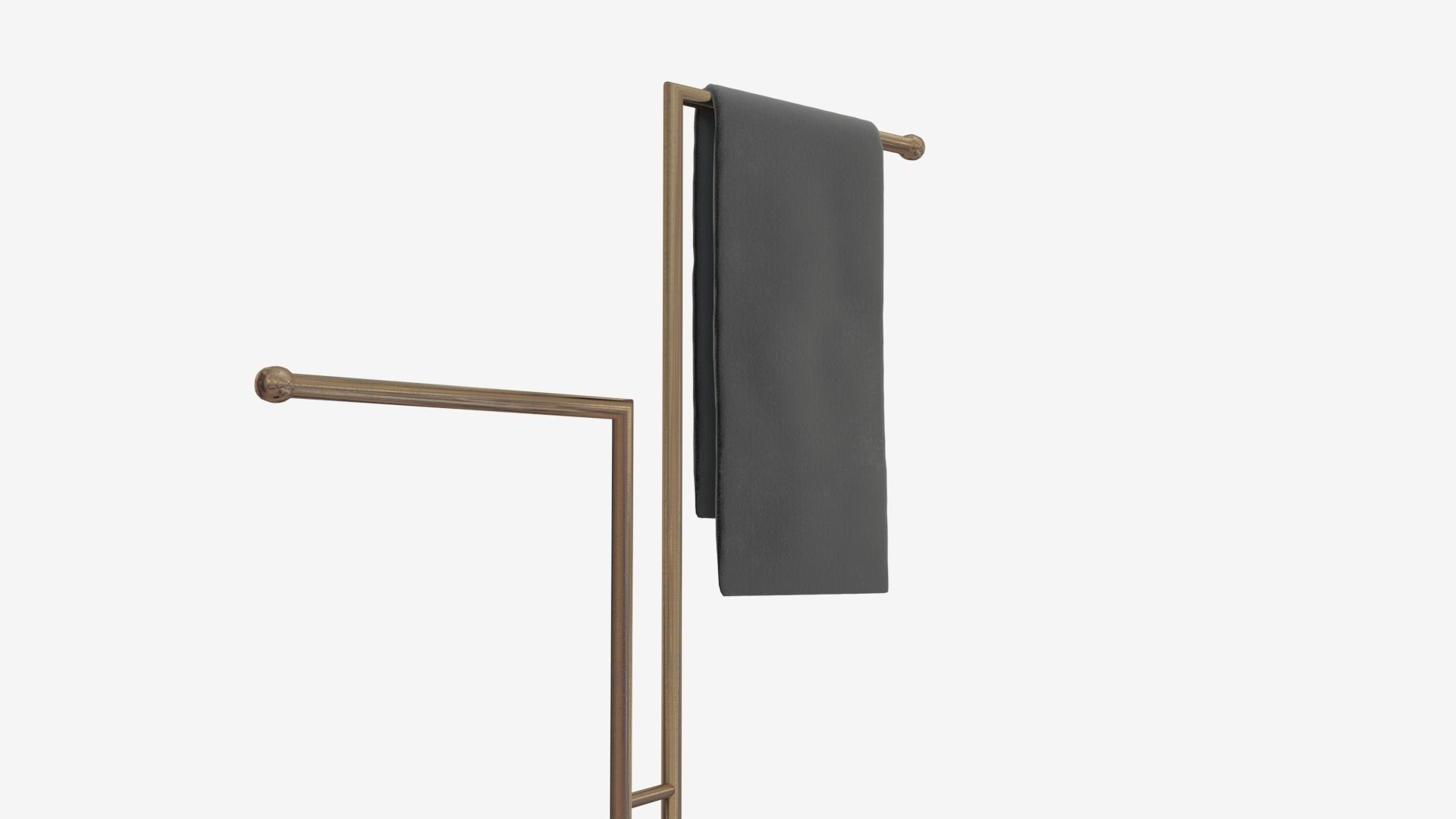 Newton Towel Rack - Boca Do Lobo Low-poly 3D model_2