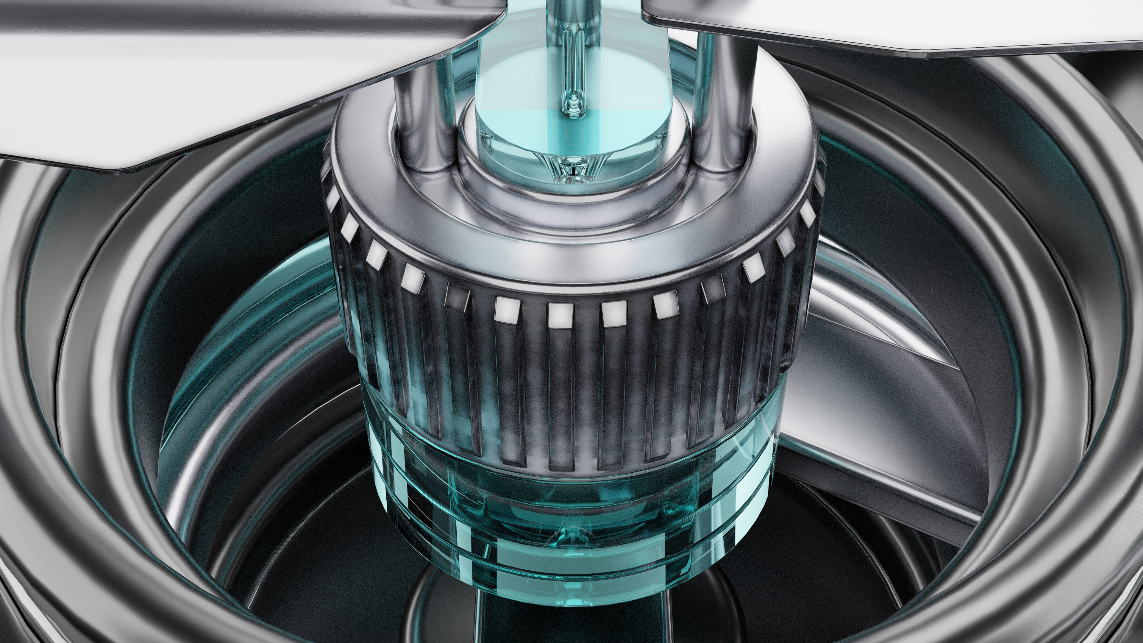 Futuristic Mech Drone 3D model_4