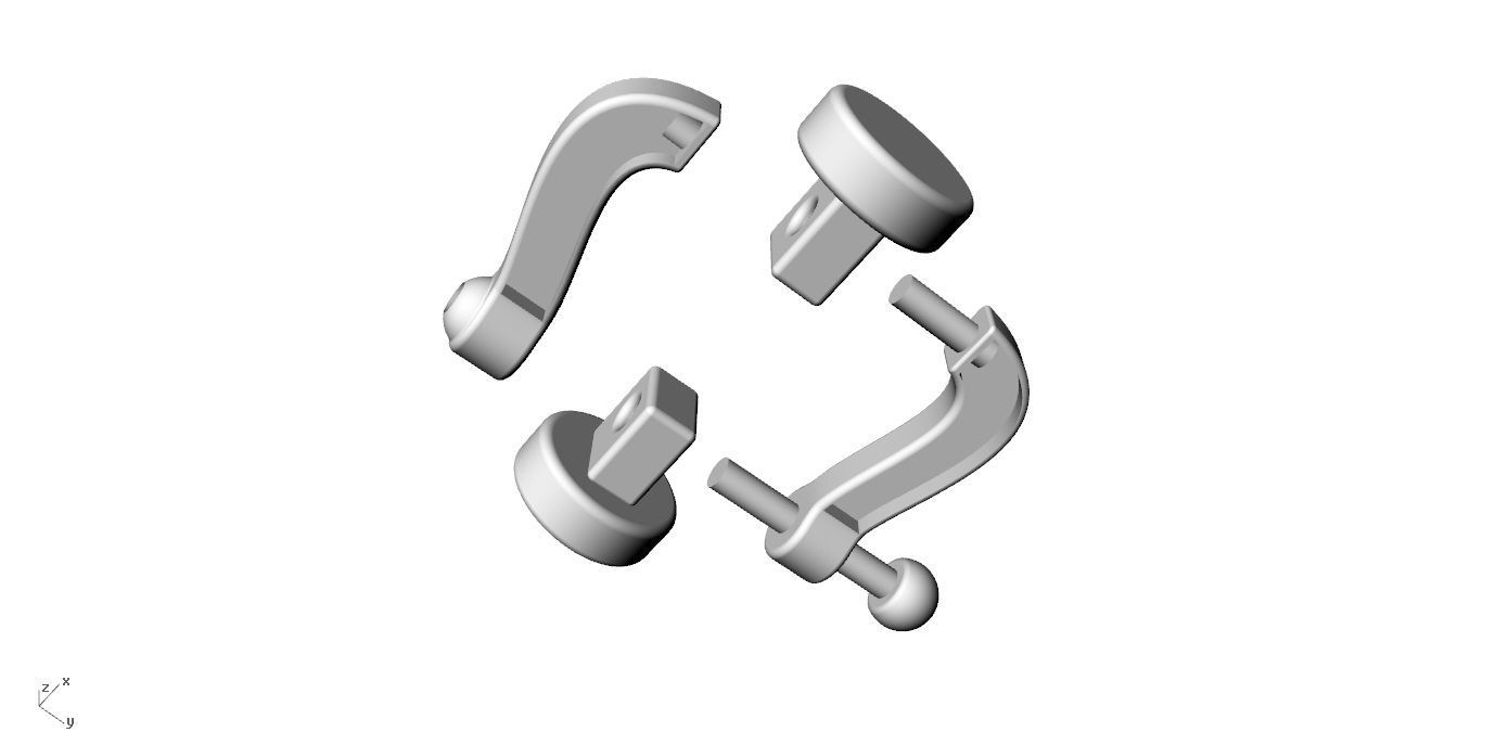 Bracelet 2023-005 model 3D print model_8