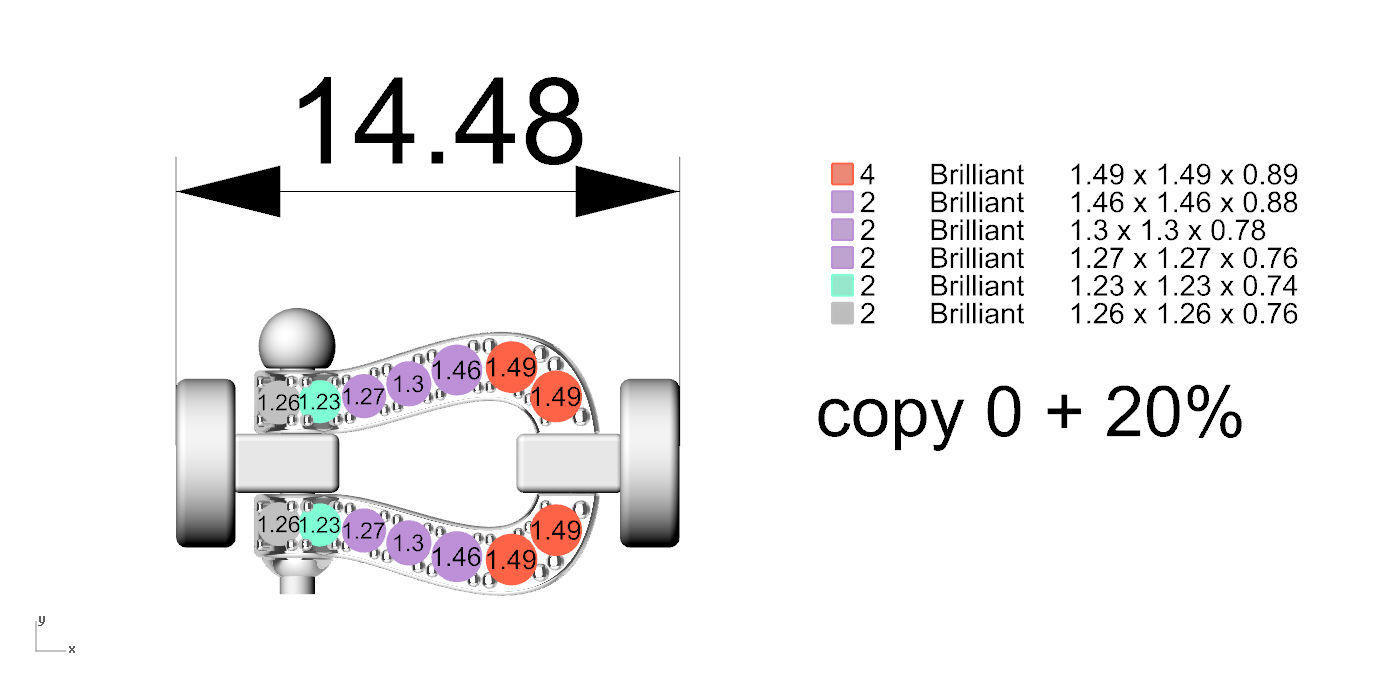 Bracelet 2023-005 model 3D print model_12