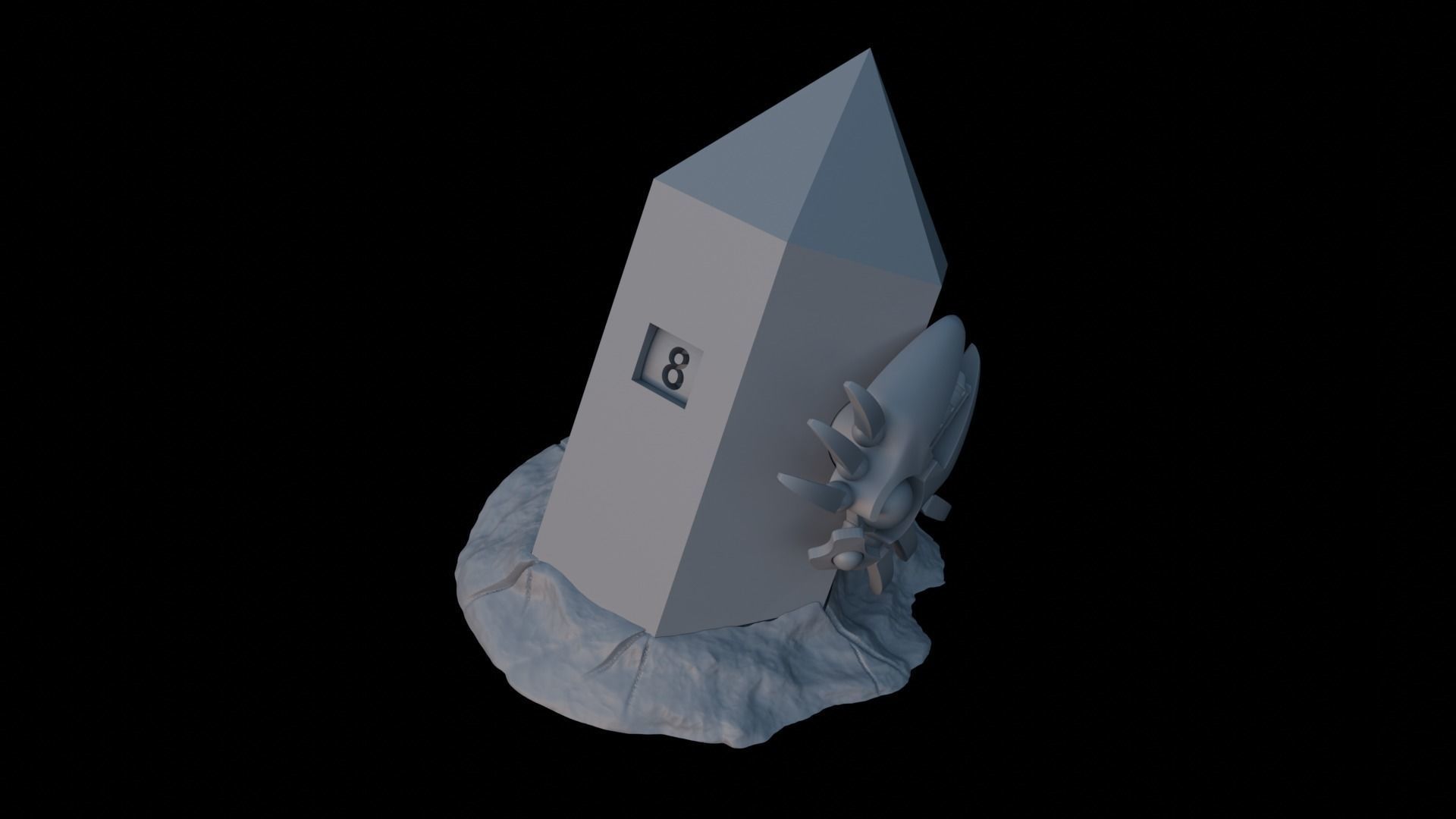 Doomstalker Wound Tracker 12 Wounds 3D print model_10