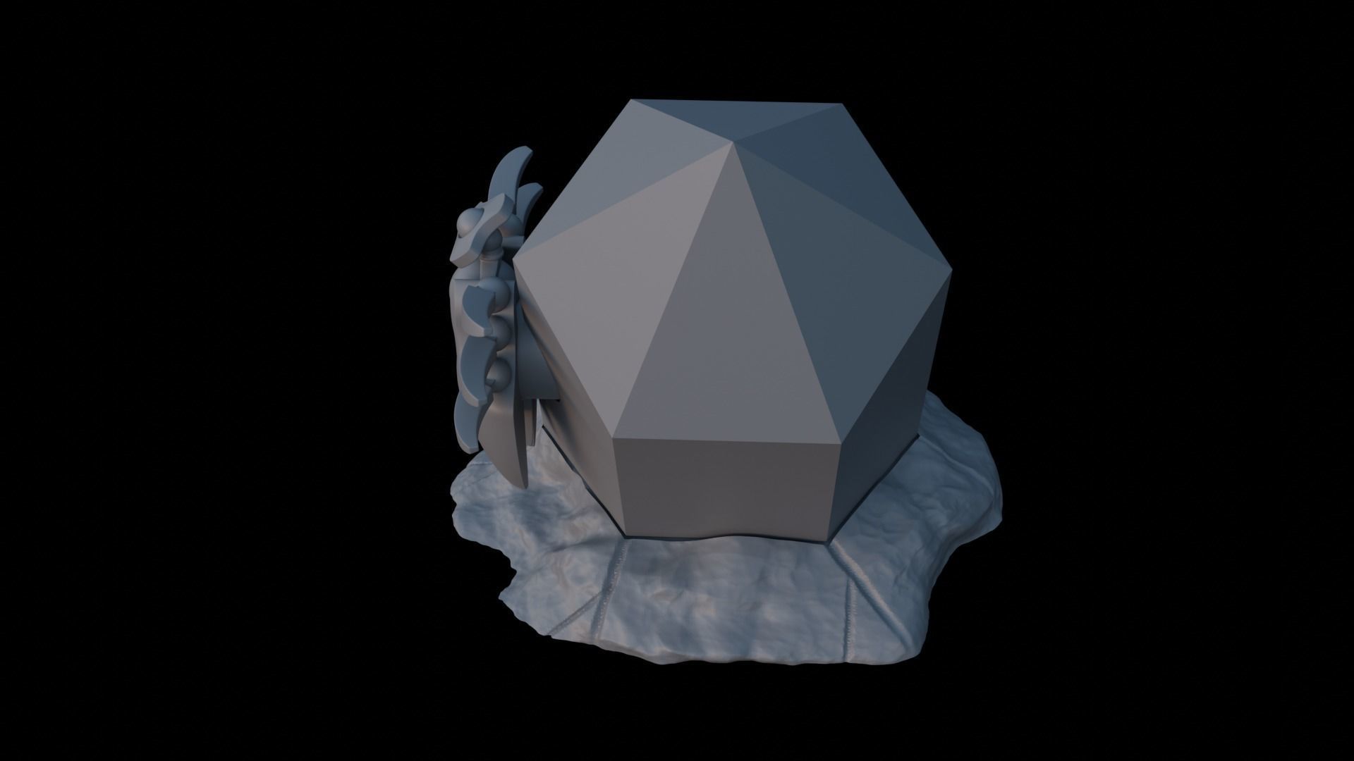 Doomstalker Wound Tracker 12 Wounds 3D print model_4