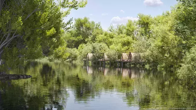 Maxtree Plant Models Vol 142 - Mesh