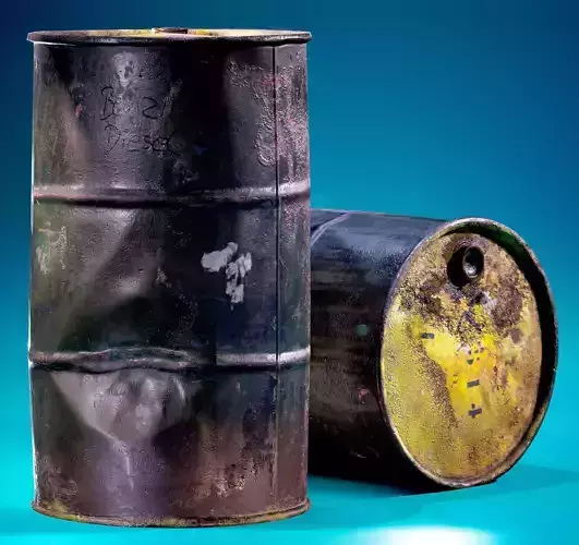 Barrel Low-poly 3D model