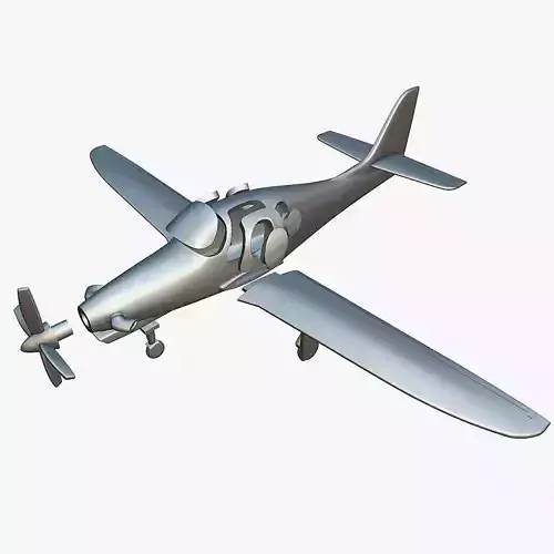 Lancair Evolution - 3D Printable Model 3D print model