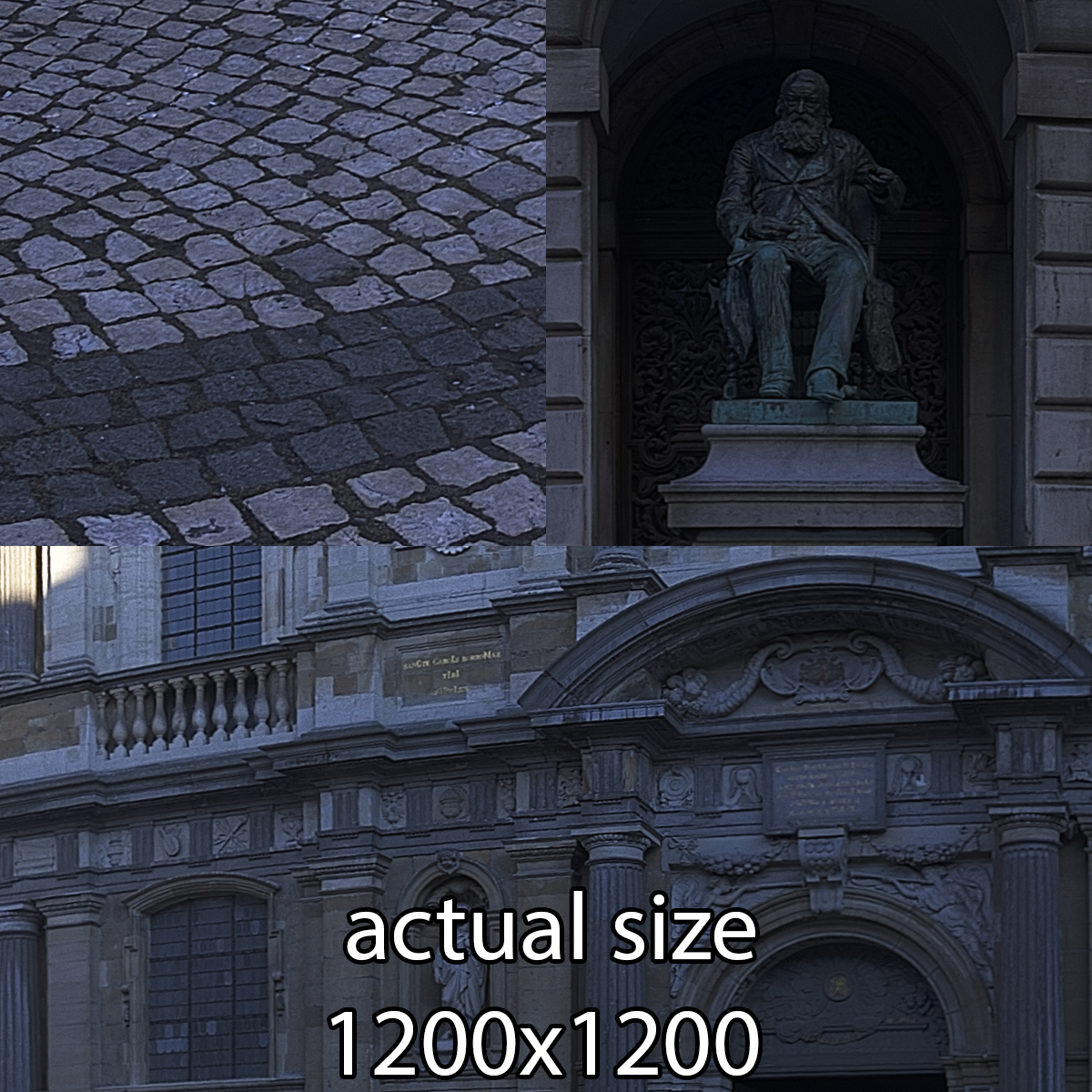 Conscience square HDRi 3D model_2