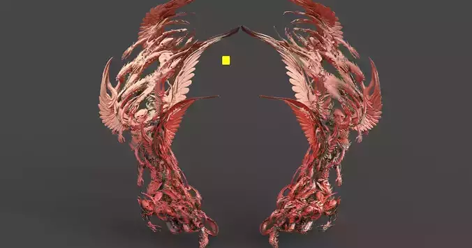 Dantes Inferno Dark River Styx Archway 3D model