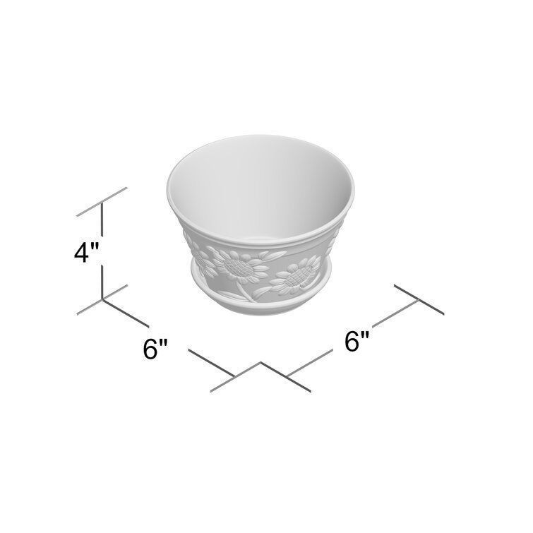 Mehrab Pot Planter 3D model_1