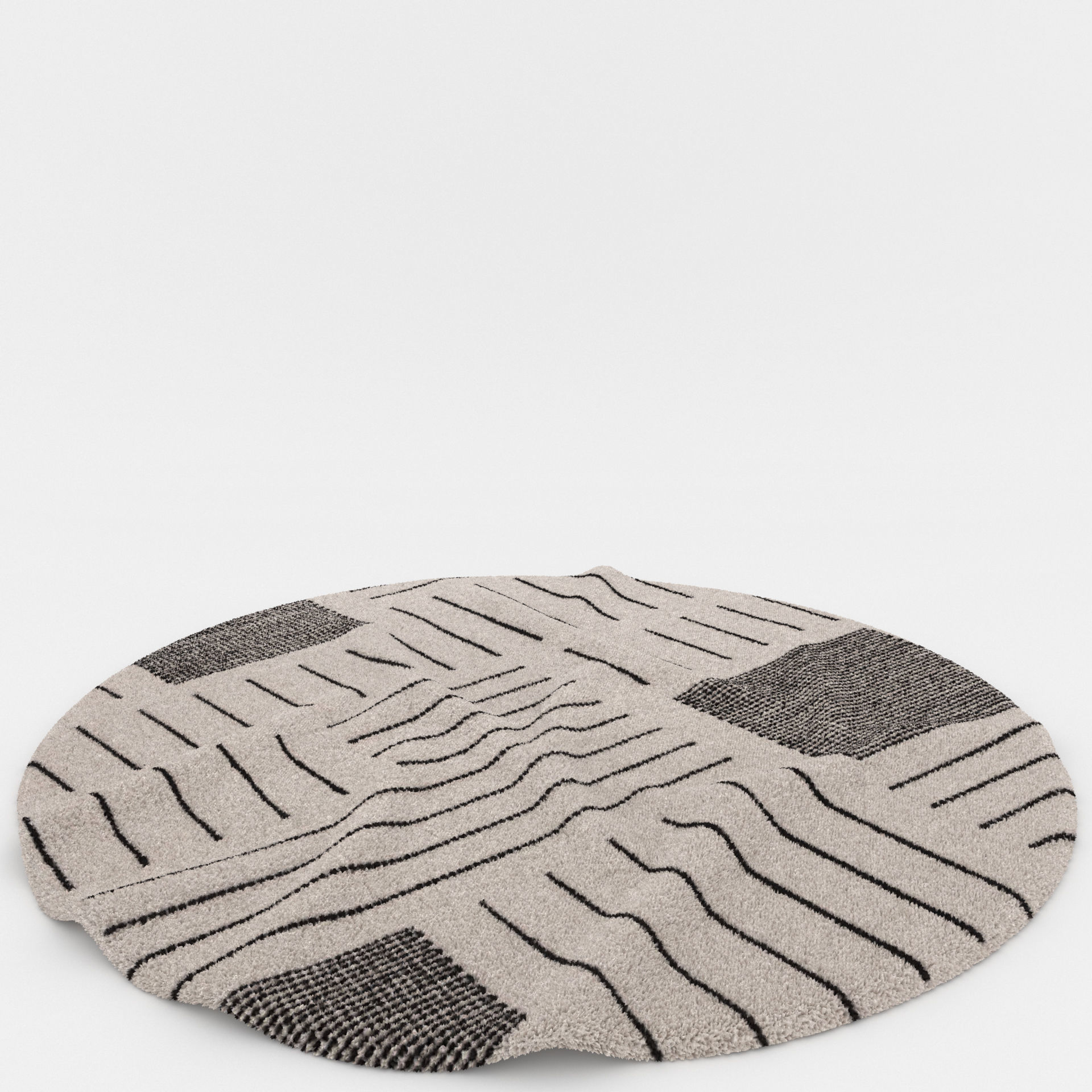 Rugs No 945 Low-poly 3D model_7