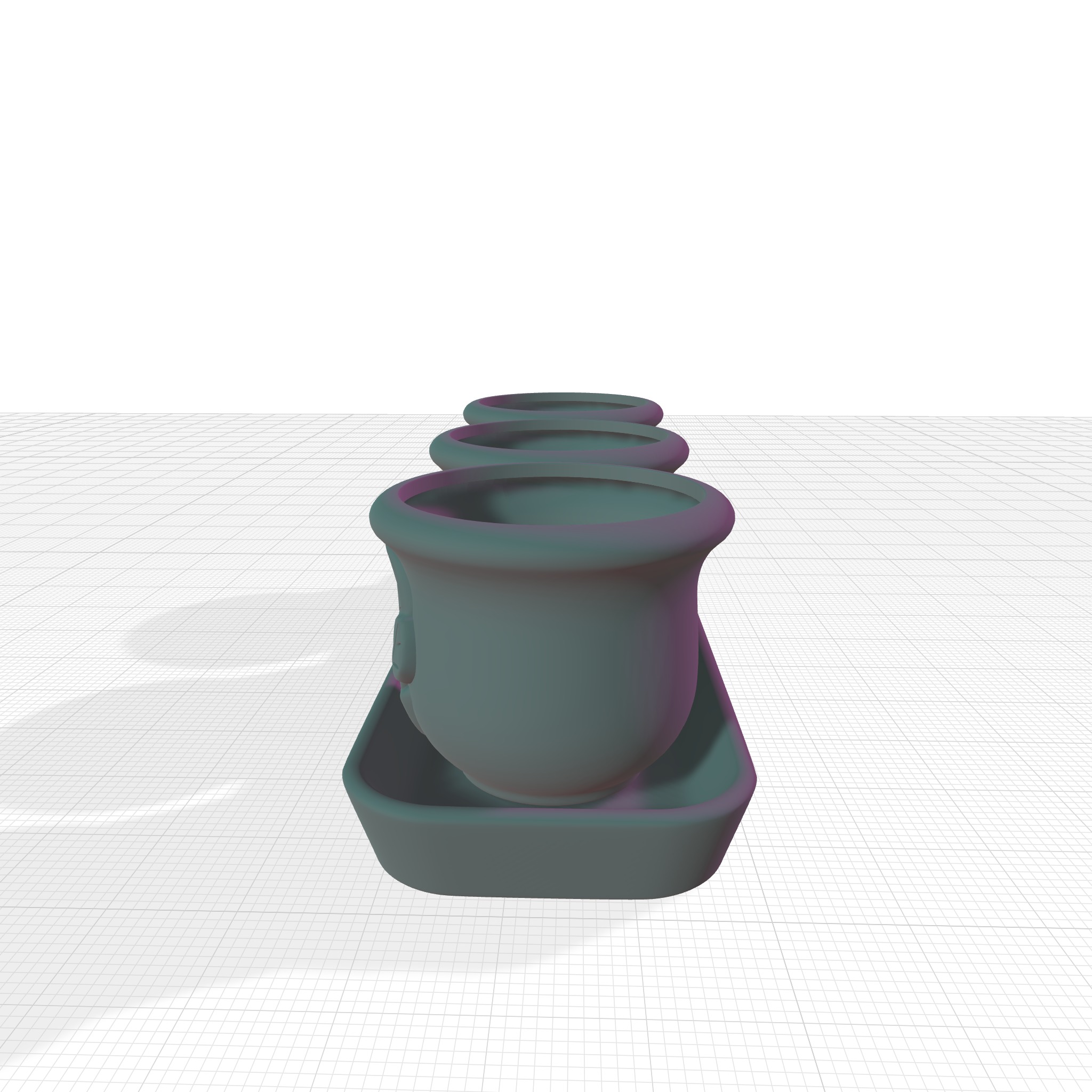 Mehrab Pot Planter 3D model_7