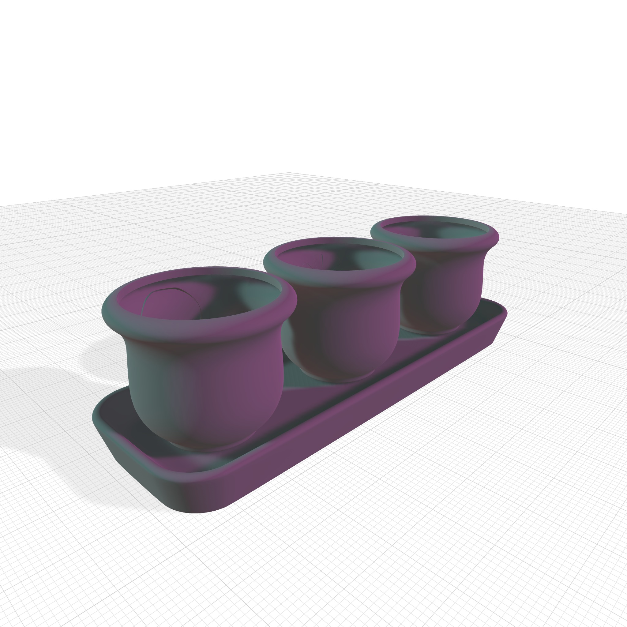Mehrab Pot Planter 3D model_6