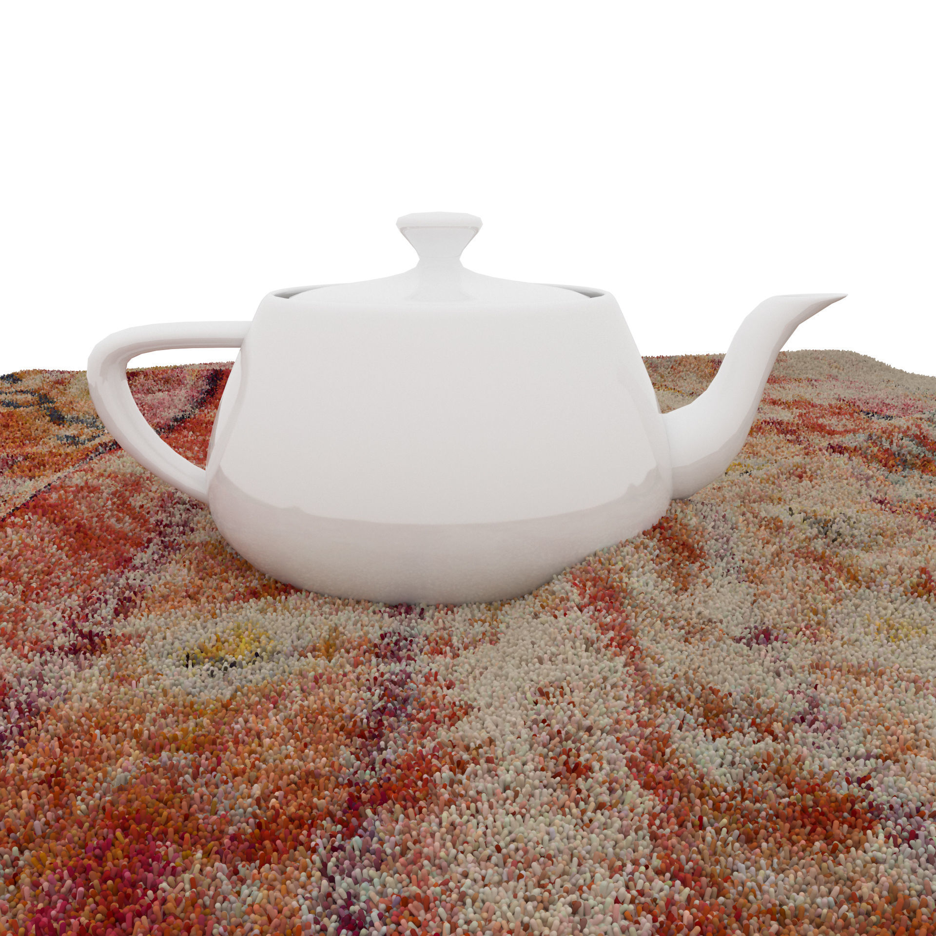 Rugs No 946 Low-poly 3D model_8