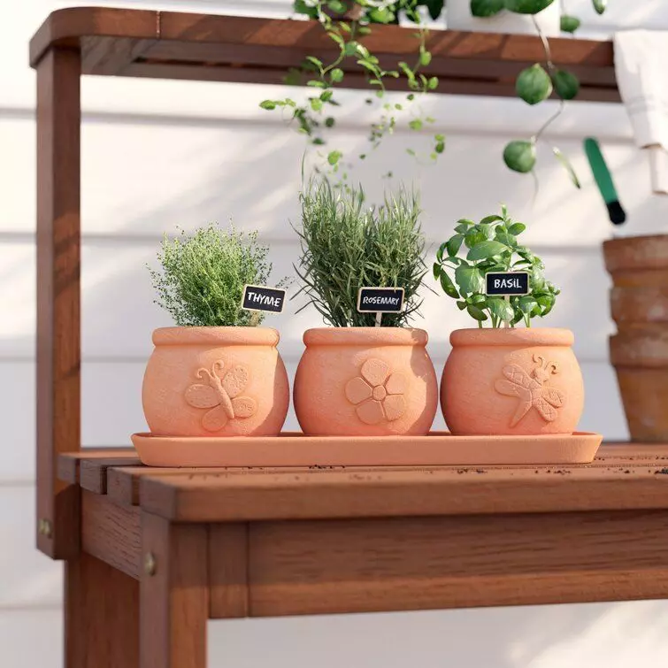 Mehrab Pot Planter 3D model_0