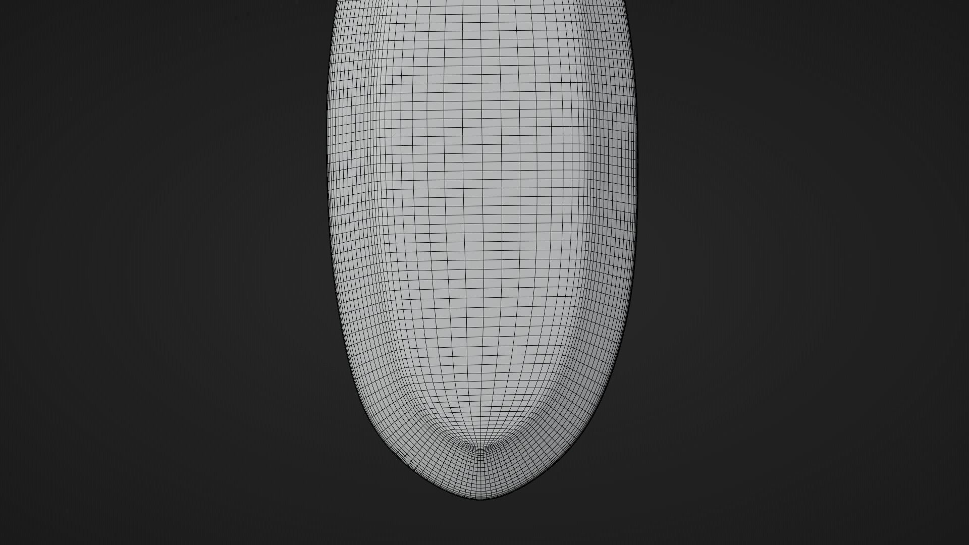 Blowdry Comb Hair 3D model_15