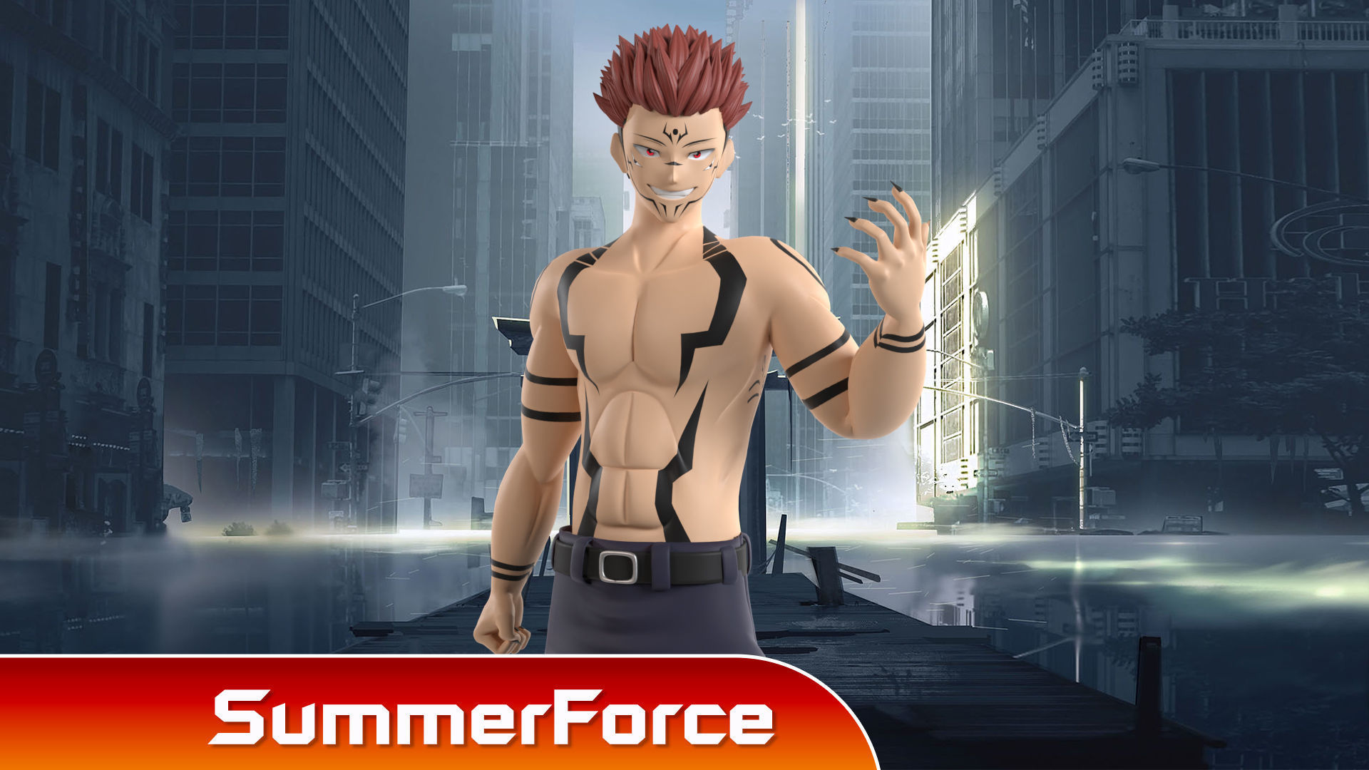 SUKUNA - Jujutsu Kaisen 3D model_1