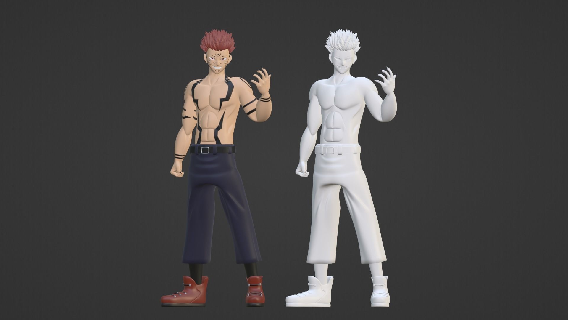 SUKUNA - Jujutsu Kaisen 3D model_15