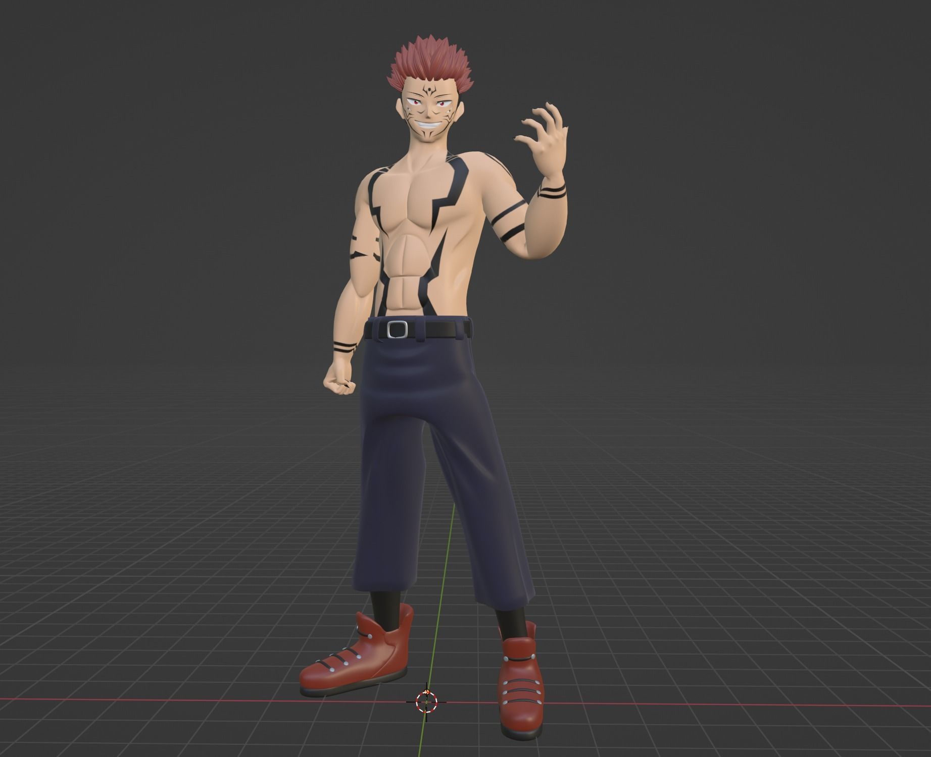 SUKUNA - Jujutsu Kaisen 3D model_3