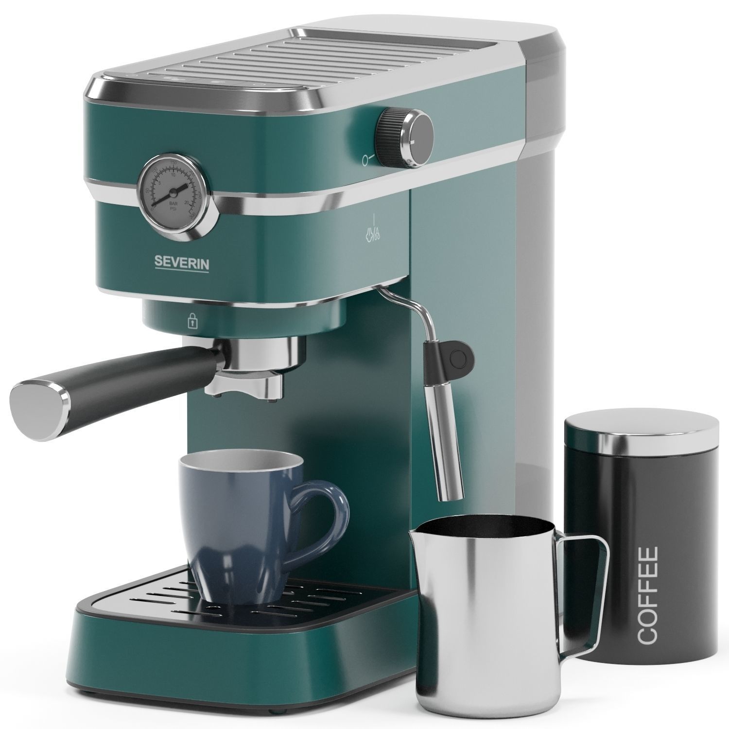 SEVERIN espresso coffee machine 3D model_2