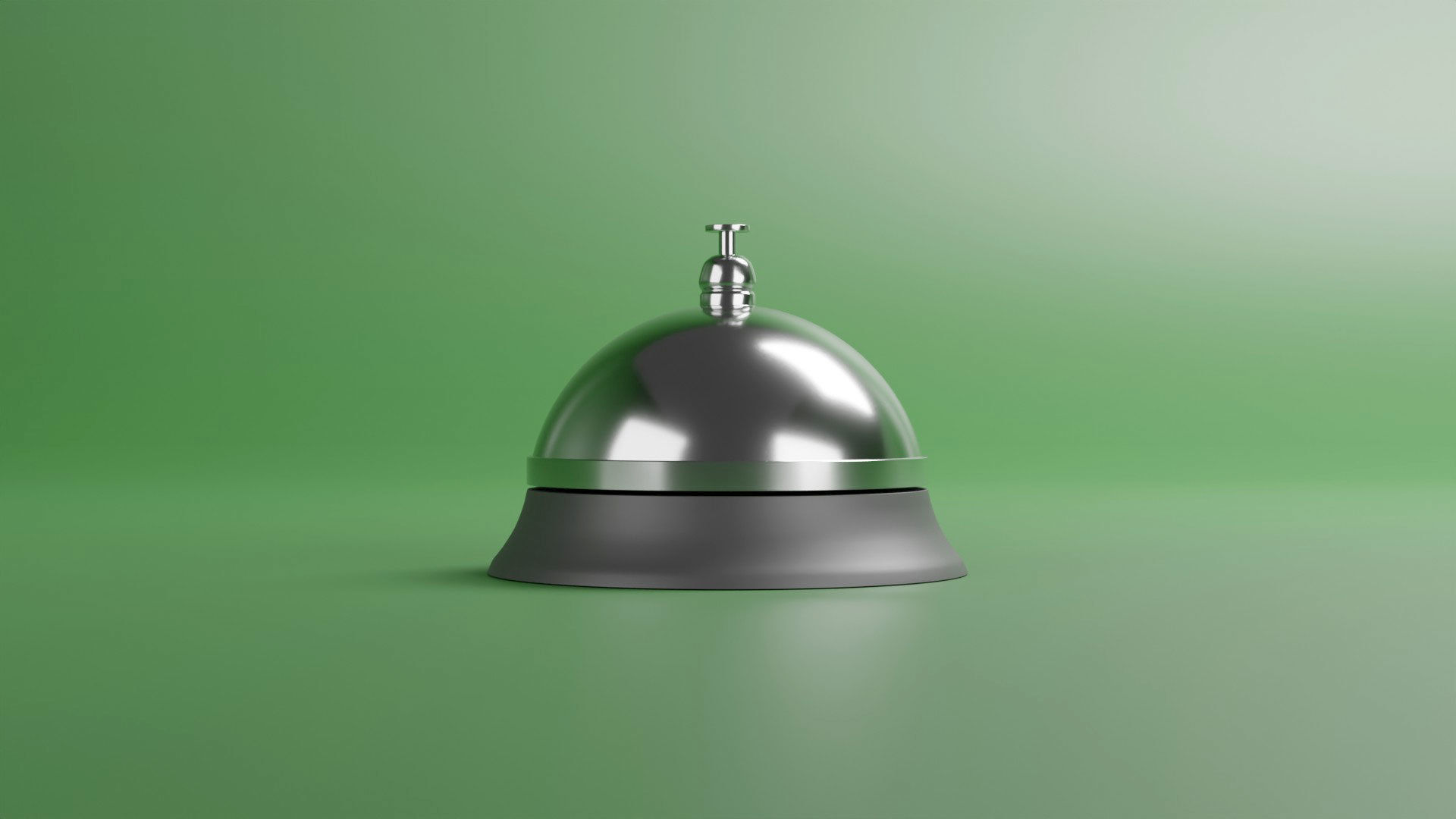 3D model Service call bell realistic 3d model VR / AR / low-poly | CGTrader