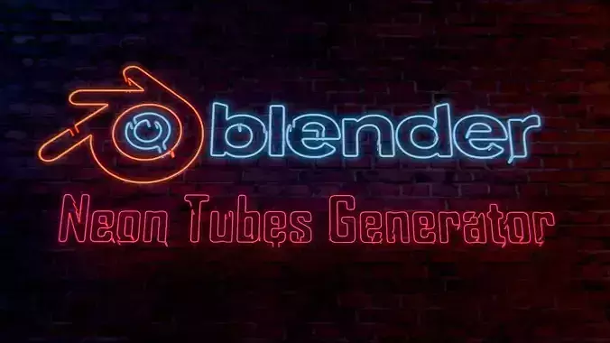 Neon Tubes Generator