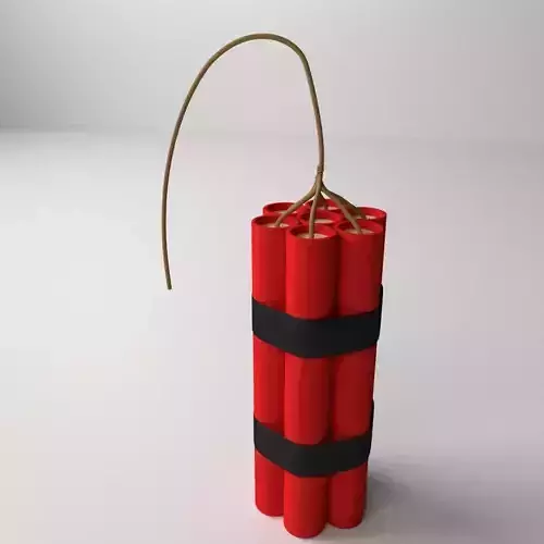Dynamite grenade 3D model