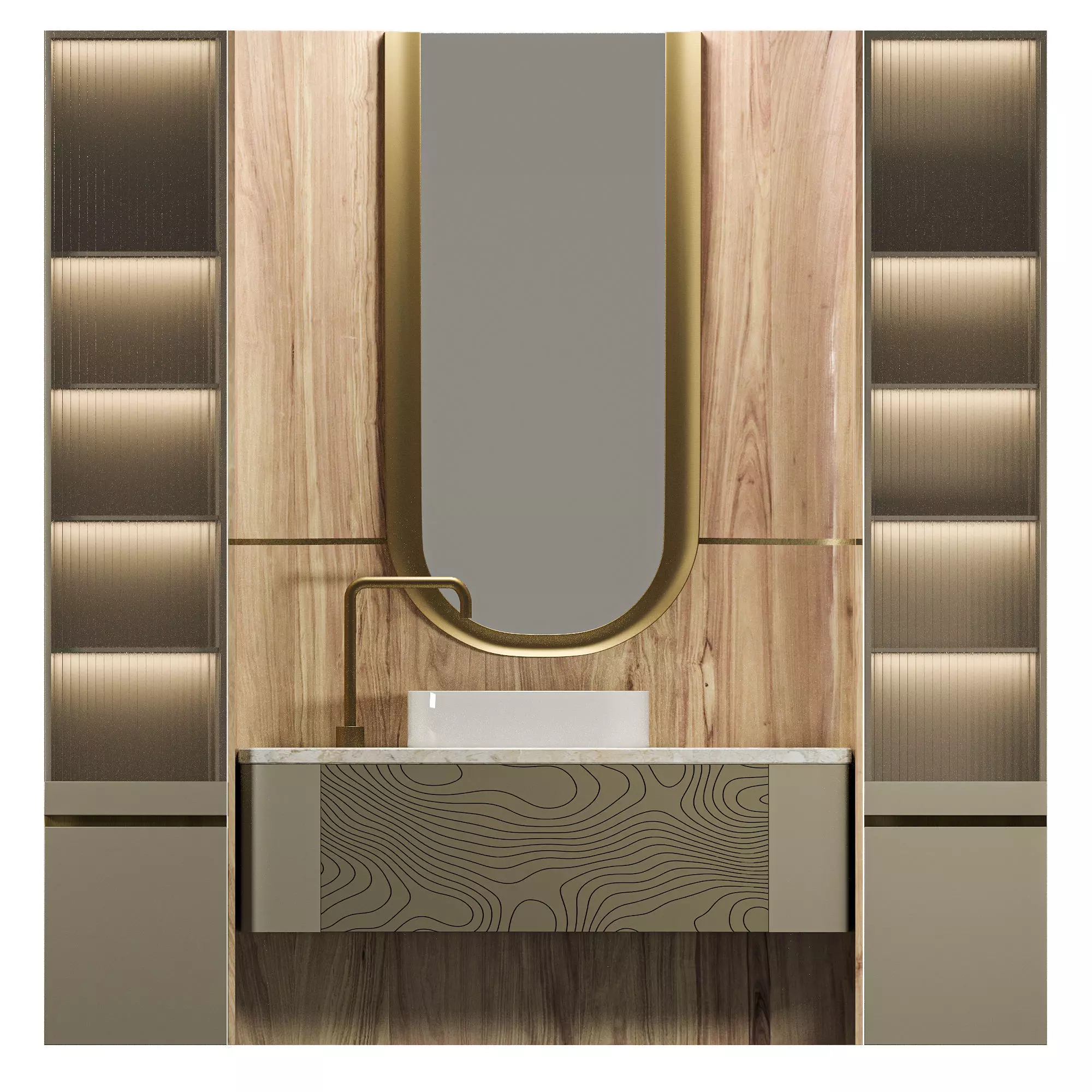 Bathroom Furniture Free 3D model