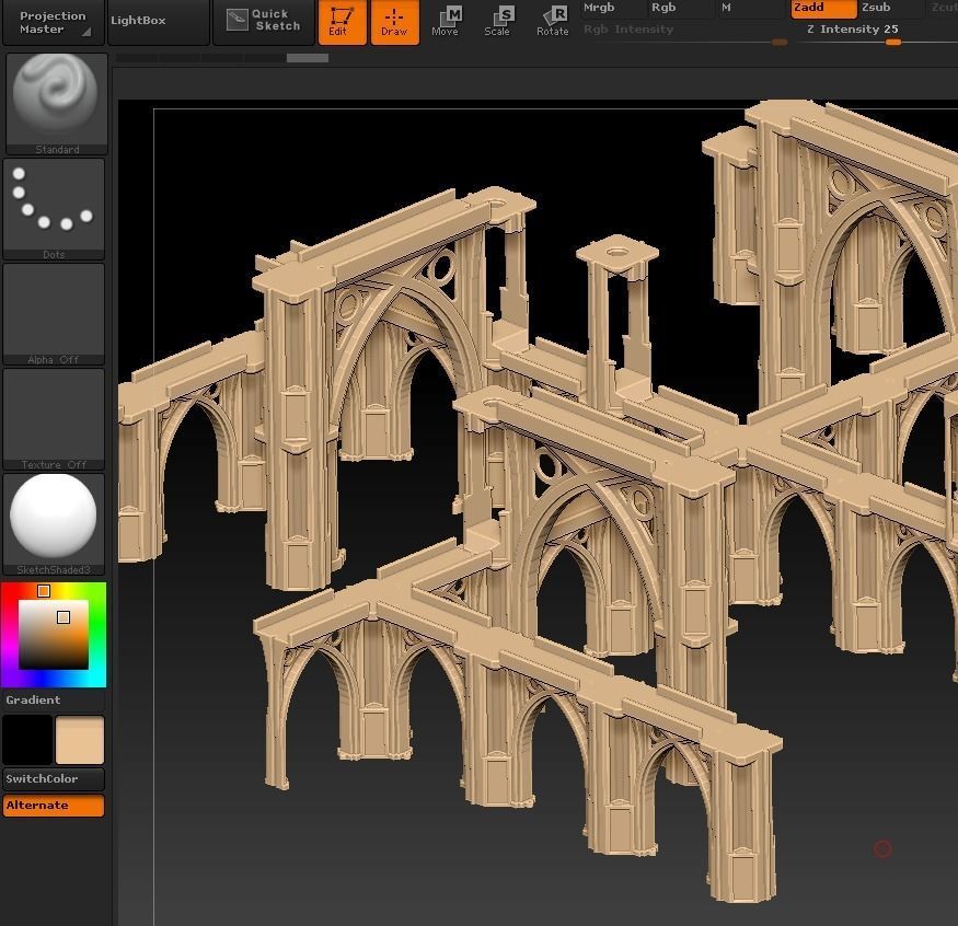 INFINITE MULTILEVEL SCENARIO 3D print model_2