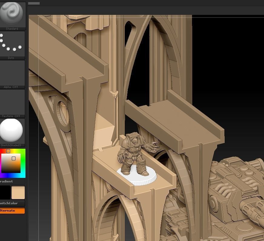 INFINITE MULTILEVEL SCENARIO 3D print model_1