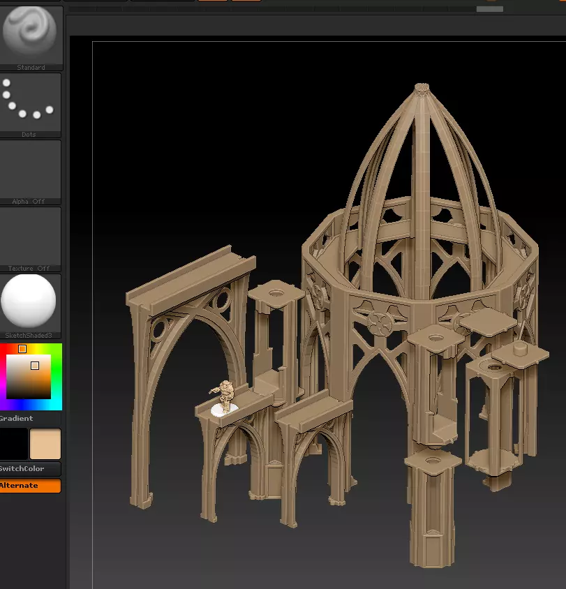 INFINITE MULTILEVEL SCENARIO 3D print model_0