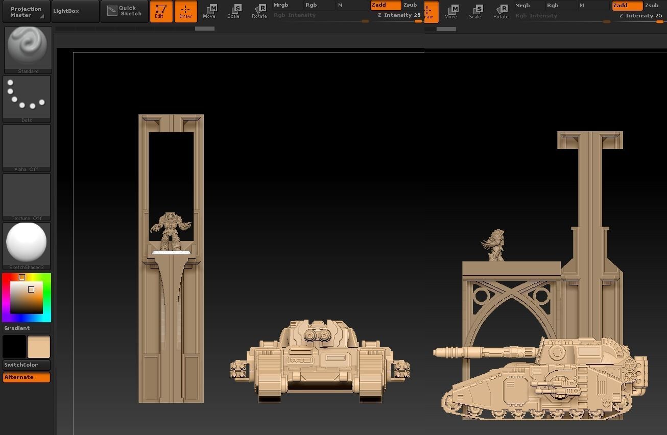 INFINITE MULTILEVEL SCENARIO 3D print model_4