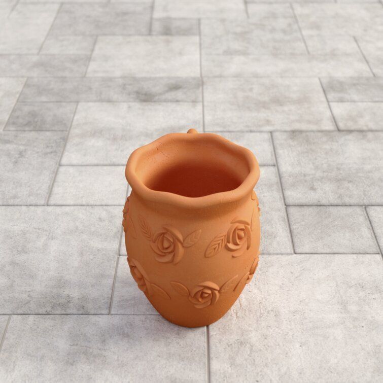 Mazin Pot Planter 3D model_6