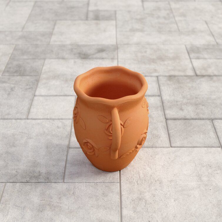 Mazin Pot Planter 3D model_2